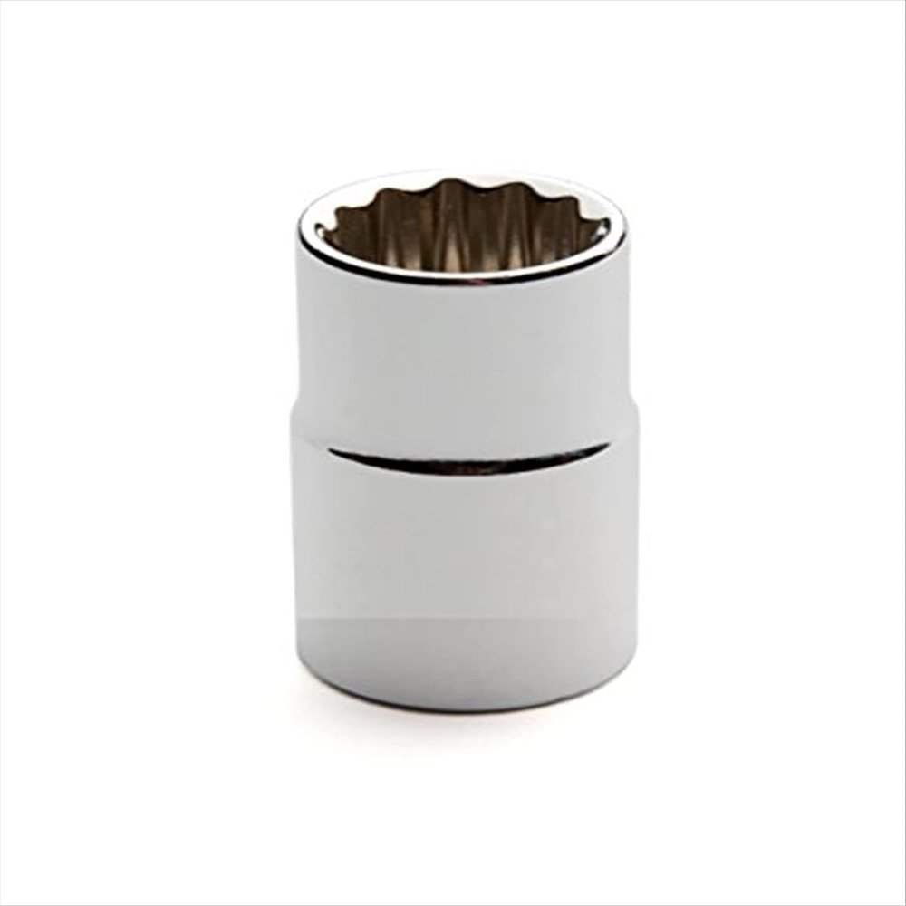 Cougar Pro E4132 1/2" Drive 12 Point Standard Socket, 1"