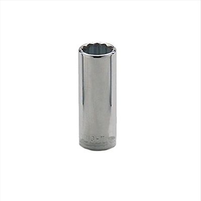 Wright Tool 36-09MM 3/8" Drive 12 Point Metric Deep Socket, 9mm