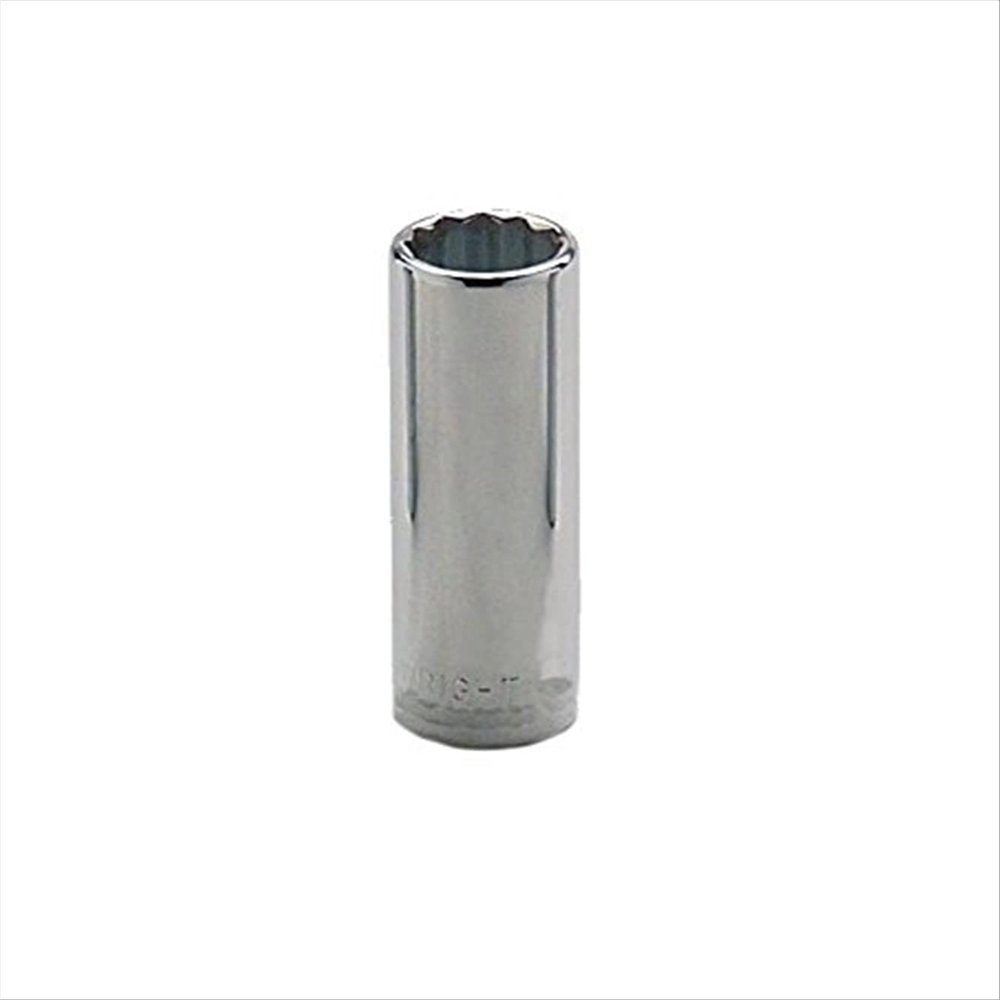 Wright Tool 36-09MM 3/8" Drive 12 Point Metric Deep Socket, 9mm