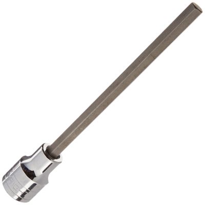 1/2" Drive Hex Bit Socket w/Long Length Hex Bit - 8mm