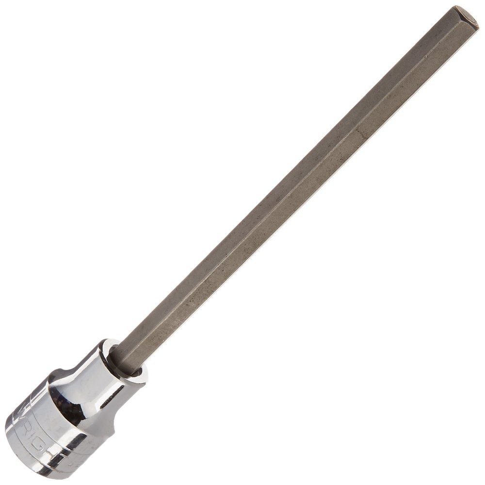 1/2" Drive Hex Bit Socket w/Long Length Hex Bit - 8mm