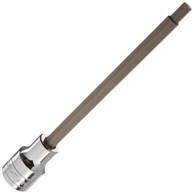 1/2" Drive Hex Bit Socket w/Long Length Hex Bit - 6mm