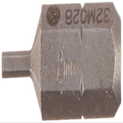 3/8" Drive Standard Hex Bit Replacement - 2mm
