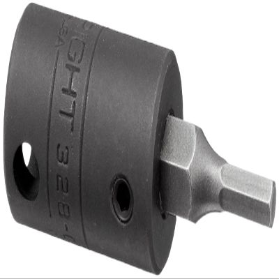 Wright Tool 32B-04MM 3/8" Drive Metric Impact Hex Bit Socket, 4mm