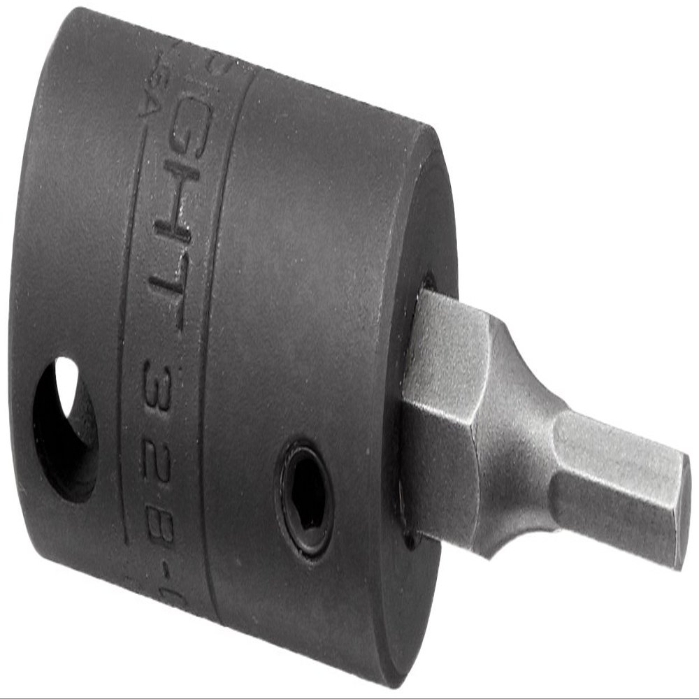 Wright Tool 32B-04MM 3/8" Drive Metric Impact Hex Bit Socket, 4mm