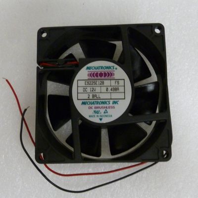 New Mechatronics E9225E12B DC 12V .498A Brushless Fan