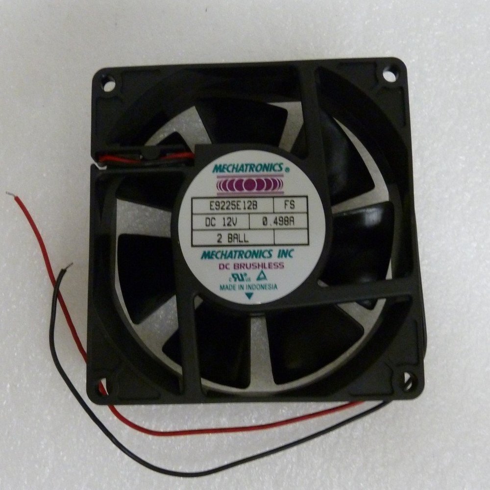 New Mechatronics E9225E12B DC 12V .498A Brushless Fan