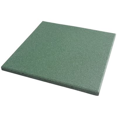 Rubber-Cal Eco-Sport Floor Tile-Pack of 3, Green, 1 x 20 x 20-Inch