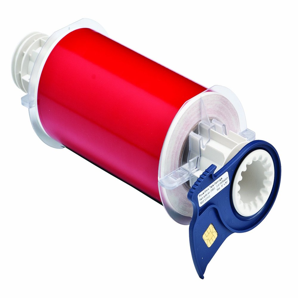 Brady 13601 Indoor/Outdoor Vinyl Film 6" x 50' PowerMark Indoor/Outdoor Vinyl Tape (1 per Order)