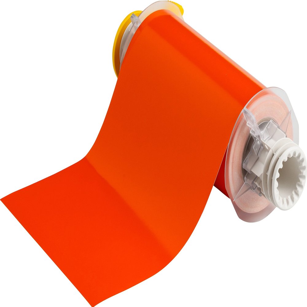 Brady 13653 Indoor/Outdoor Vinyl Film 7" x 50' PowerMark Indoor/Outdoor Vinyl Tape (1 per Order)
