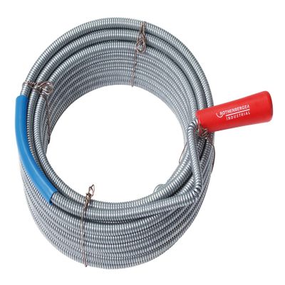 Rothenberger Industrial Pipe Cleaning Spiral with Claw (x L) 9 mm x 10 m, 1500000141