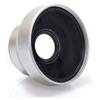 Digital Nc 0.5X High Grade (Chrome) Wide Angle Conversion Lens (37mm) for Leica D-LUX 6 (Includes Lens Ring Adapter) view 1
