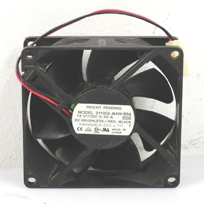 Minebea 3110Gl-B4W-B54 Fan 12V Dc .30A 2-Wire
