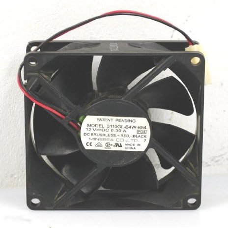 Minebea 3110Gl-B4W-B54 Fan 12V Dc .30A 2-Wire