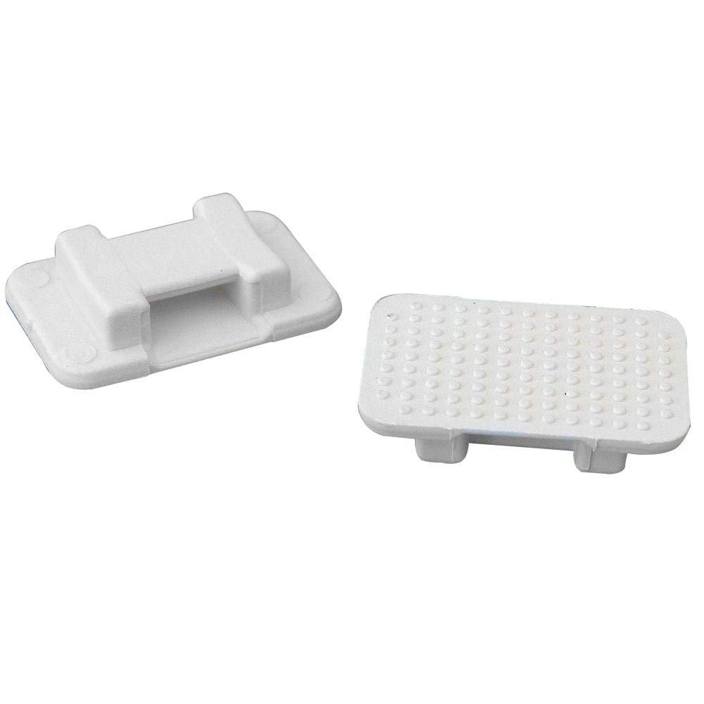 Weld Mount 805950 at-5 Large White Nylon Wire Tie Mount - Qty. 50