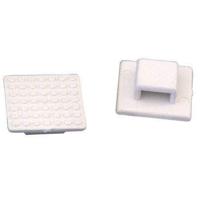 Weld Mount 803950 At-3 Small White Nylon Wire Tie Mount - Qty. 50