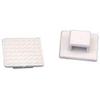 Weld Mount 803950 At-3 Small White Nylon Wire Tie Mount - Qty. 50 view 2