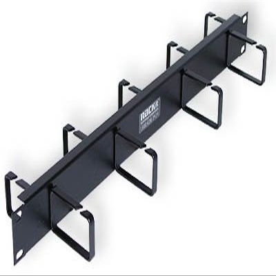 Rackit 1U Horizontal Double-Sided Cable Organizer