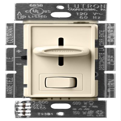 Lutron Skylark LED+ Dimmer Switch, Slide Dimmer, Single Pole/3-way
