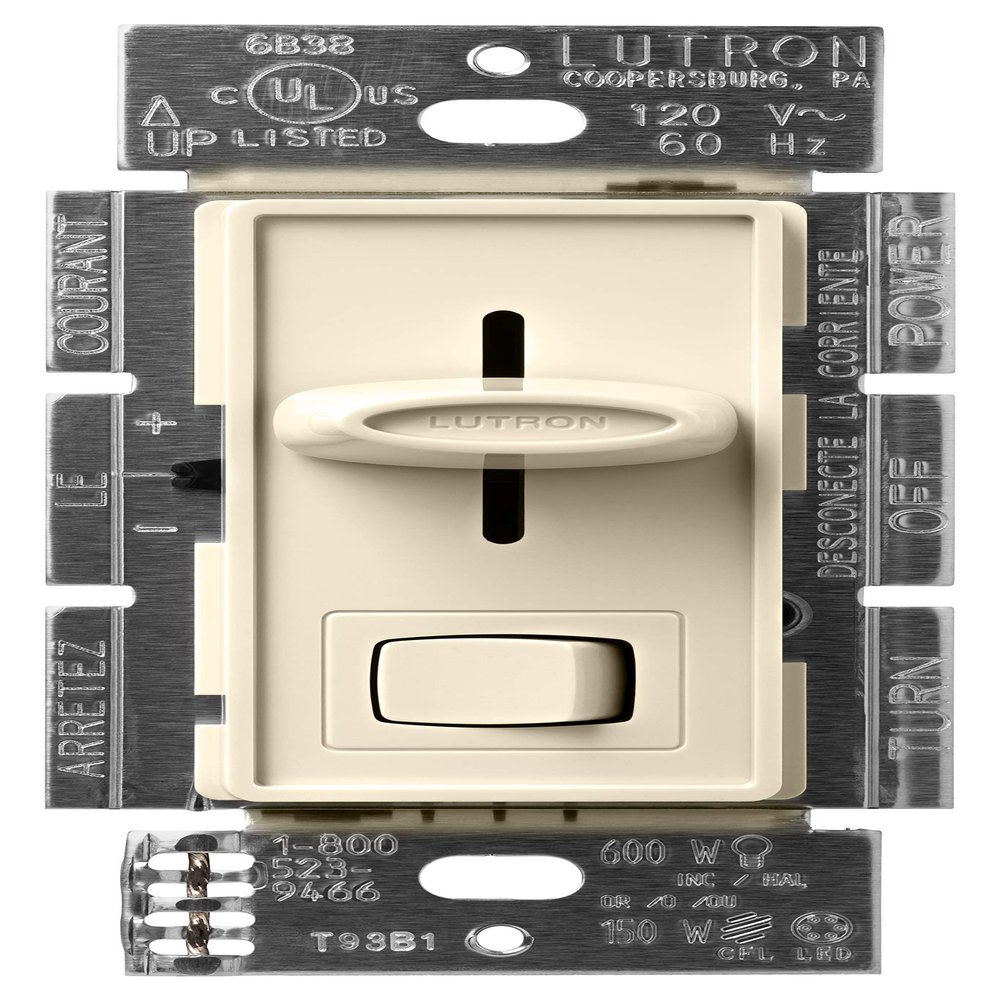 Lutron Skylark LED+ Dimmer Switch, Slide Dimmer, Single Pole/3-way