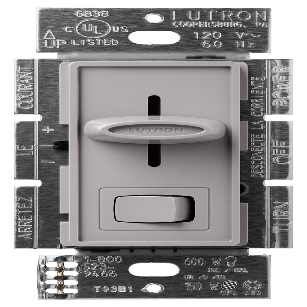 Lutron Skylark LED+ Dimmer Switch, Slide Dimmer, Single Pole/3-way