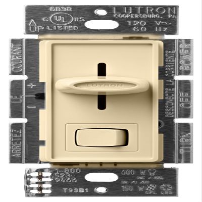 Lutron Skylark LED+ Dimmer Switch, Slide Dimmer, Single Pole/3-way