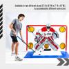 Snipers Edge Hockey Shooting Tarp 8 by 16 ft Tarp Made of Heavy Duty Vinyl, Training Backstop - Develop a Stronger and More Accurate Shot, Indoor/Outdoor, Protects Walls & Windows, 5-Target Design view 3