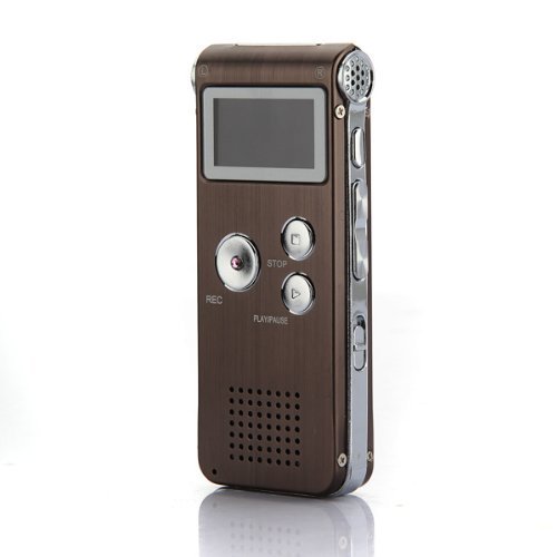 Rechargeable 4GB 650Hr Digital Audio Voice Recorder MP3 Player