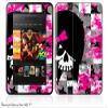 Scene Girl Skull Decal Style Skin fits 2012 Amazon Kindle Fire HD 7 inch view 1