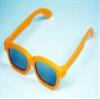 Children's Passive 3D Glasses for Kids - 1 Pair - Home Cinema or Theater - Red Color view 1
