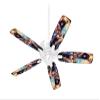 Unexpected Visitor - Ceiling Fan Skin Kit fits most 42 inch fans (FAN and BLADES SOLD SEPARATELY) view 1