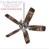 The Temple - Ceiling Fan Skin Kit fits most 42 inch fans (FAN and BLADES SOLD SEPARATELY) view 2