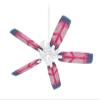 Tie Dye Peace Sign 108 - Ceiling Fan Skin Kit fits most 42 inch fans (FAN and BLADES SOLD SEPARATELY) view 1