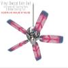 Tie Dye Peace Sign 108 - Ceiling Fan Skin Kit fits most 42 inch fans (FAN and BLADES SOLD SEPARATELY) view 2