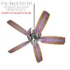 Tie Dye Spine 102 - Ceiling Fan Skin Kit fits most 42 inch fans (FAN and BLADES SOLD SEPARATELY) view 2
