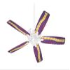 Tie Dye Spine 105 - Ceiling Fan Skin Kit fits most 42 inch fans (FAN and BLADES SOLD SEPARATELY) view 1