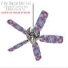 Tie Dye Star 102 - Ceiling Fan Skin Kit fits most 42 inch fans (FAN and BLADES SOLD SEPARATELY) view 2