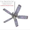 Tie Dye Swirl 103 - Ceiling Fan Skin Kit fits most 42 inch fans (FAN and BLADES SOLD SEPARATELY) view 2