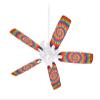 Tie Dye Swirl 107 - Ceiling Fan Skin Kit fits most 42 inch fans (FAN and BLADES SOLD SEPARATELY) view 1