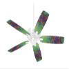 Tie Dye Tiger 100 - Ceiling Fan Skin Kit fits most 42 inch fans (FAN and BLADES SOLD SEPARATELY) view 1