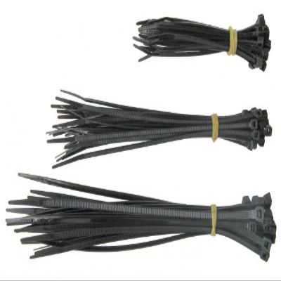 CON:P B20442 Cable Ties 75 Pieces Black