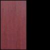 3 Panel Barn Door Wood Wing Standards 5 Foot Redwood/Black view 3