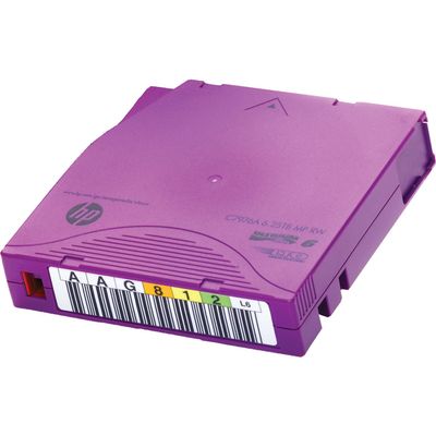 C7976AL LTO-6 Ultrium 6.25 TB MP RW Custom Labeled Data Cartridge 20 Pack