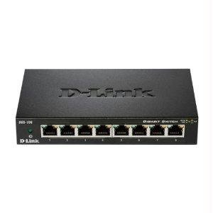 D-link Systems 8-Port Gigabit Ethe Desktop Switch, Unmanaged, Metal Chassis, Qos, D-link Gr