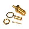AIR802 Reverse Polarity SMA (RP-SMA) Jack Female Bulkhead Crimp Connector for Cable Types CA100, Times Microwave's LMR100, RG316/174/188 view 1