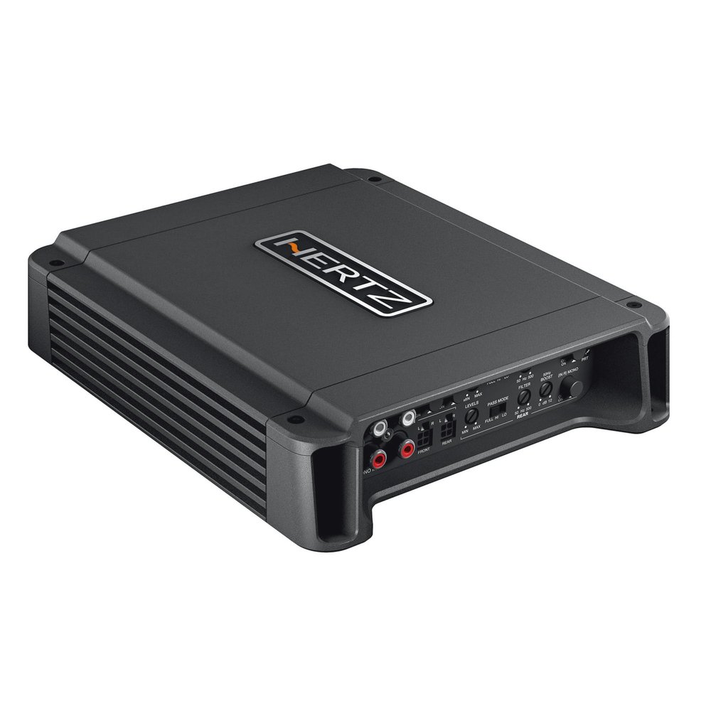 Hertz Compact Power HCP-4D D-Class 4 Channel Amplifier 145 WRMS x 4 at 2-Ohm