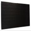 Wall Control Pegboard 16in x 32in Horizontal Black Metal Pegboard Tool Board Panel view 1