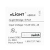 Sensor Switch NBRG-8-KIT nLight Lighting Control Bridge Kit, White, 120/277VAC view 3