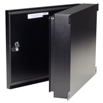 Black Box NEMA-4 Rated Fiber Optic Wallmount Enclosure, 4-Slot