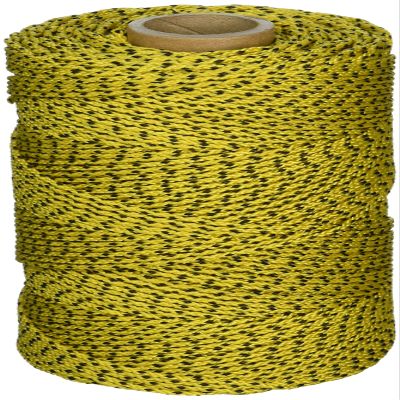 Kraft Tool RO685 Super Tough Bonded Braided Nylon Line Yellow & Black - 685'